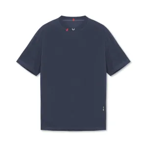 0669. Technical Essentials Relaxed Tee - Navy