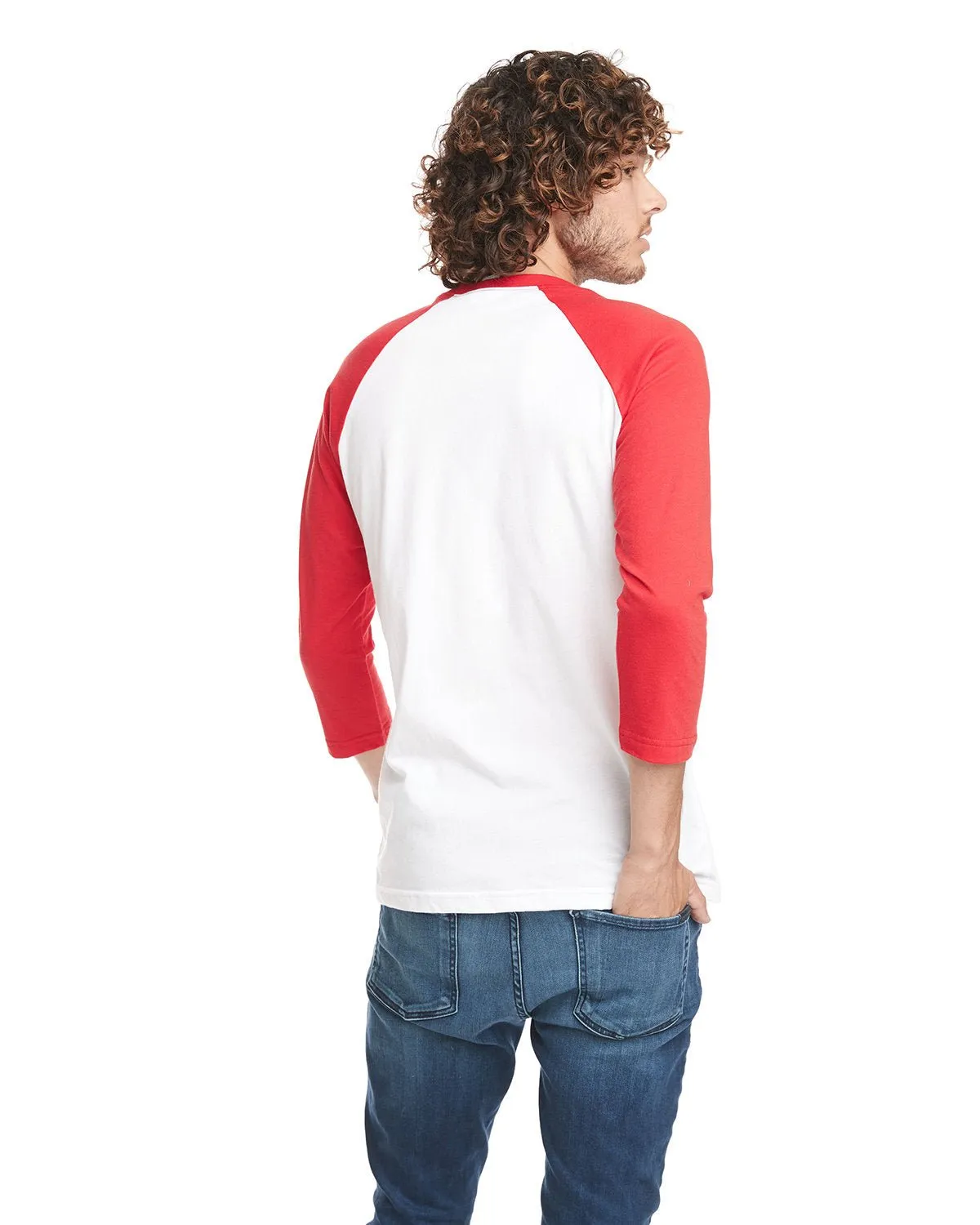 6251-Next Level Apparel-RED/ WHITE