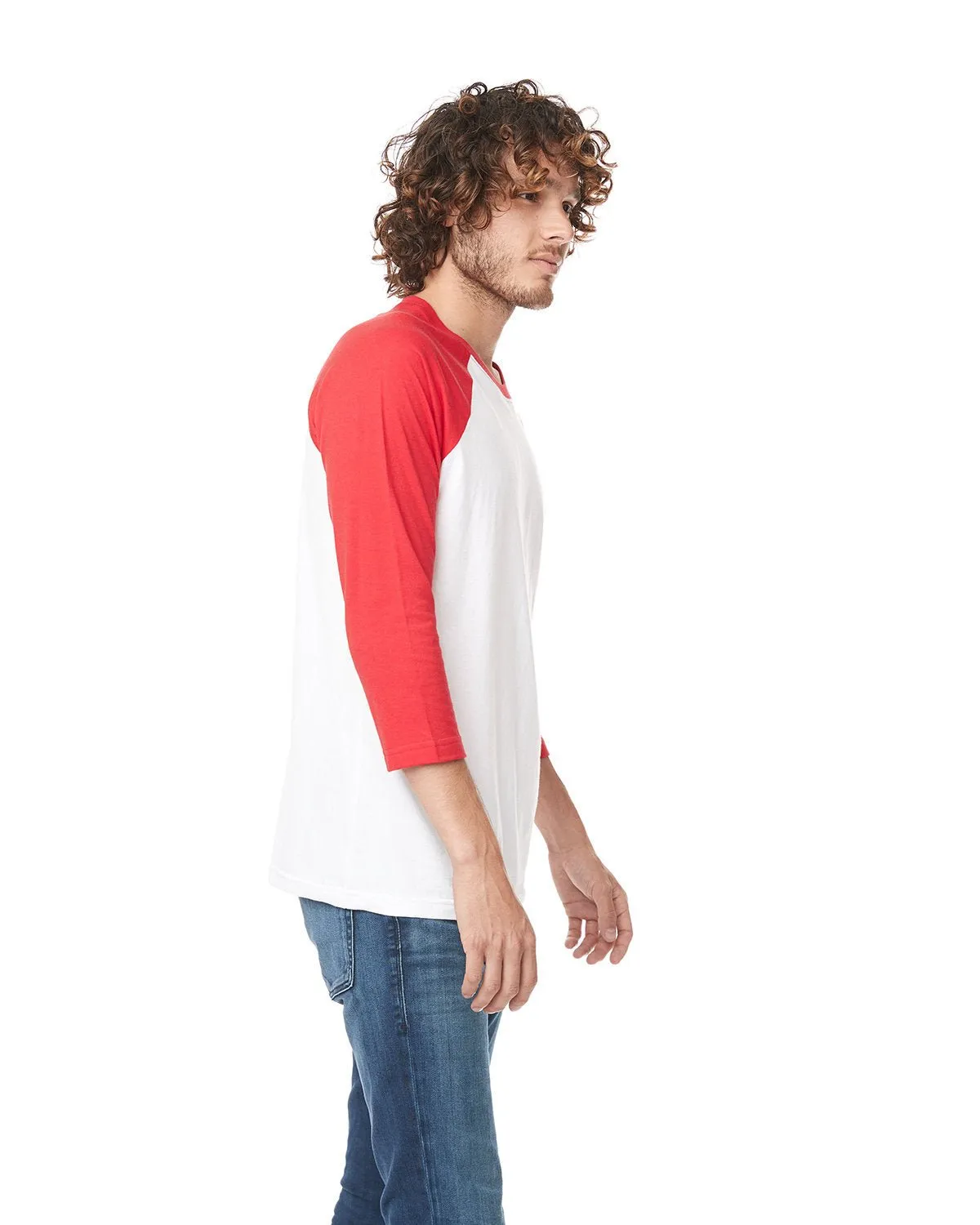 6251-Next Level Apparel-RED/ WHITE