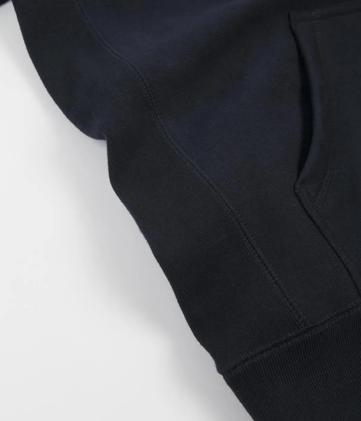 Always in Colour Geometric Hoodie - Navy