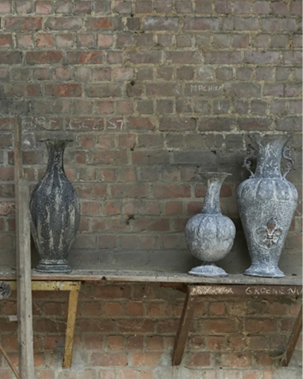 Bellied Metal Vase