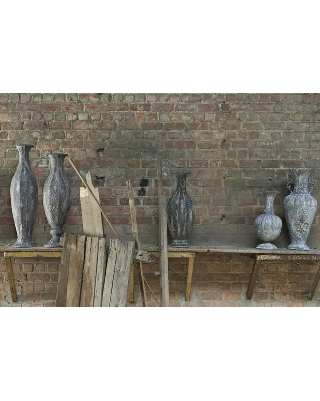 Bellied Metal Vase