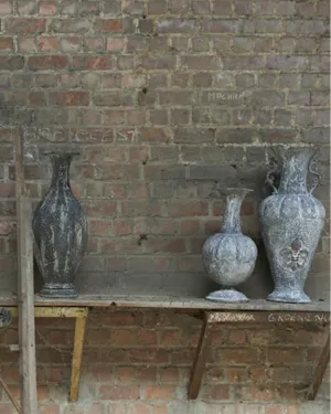 Bellied Metal Vase