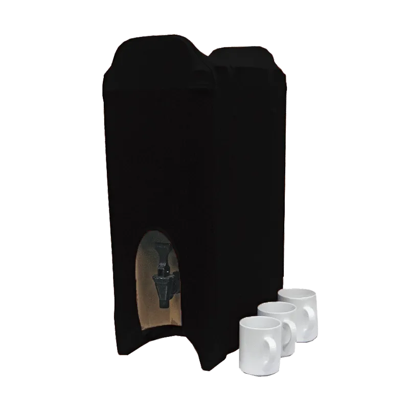 Black Cambro 5 Gallon Spandex Cover