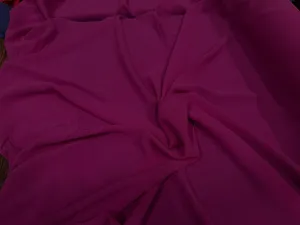 CREPE POLYESTER VIOLET ROSE