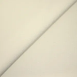 Crêpe de polyester blanc cassé