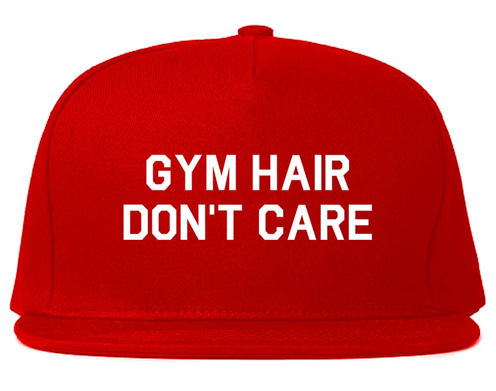 Gym Hair Dont Care Mens Snapback Hat