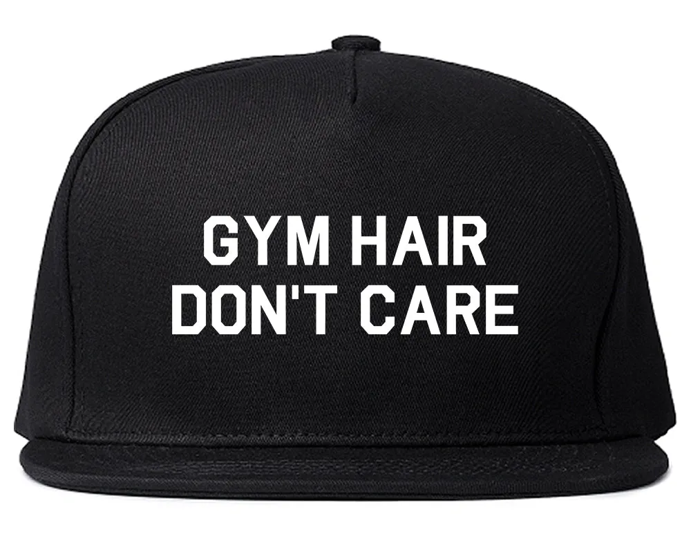 Gym Hair Dont Care Mens Snapback Hat