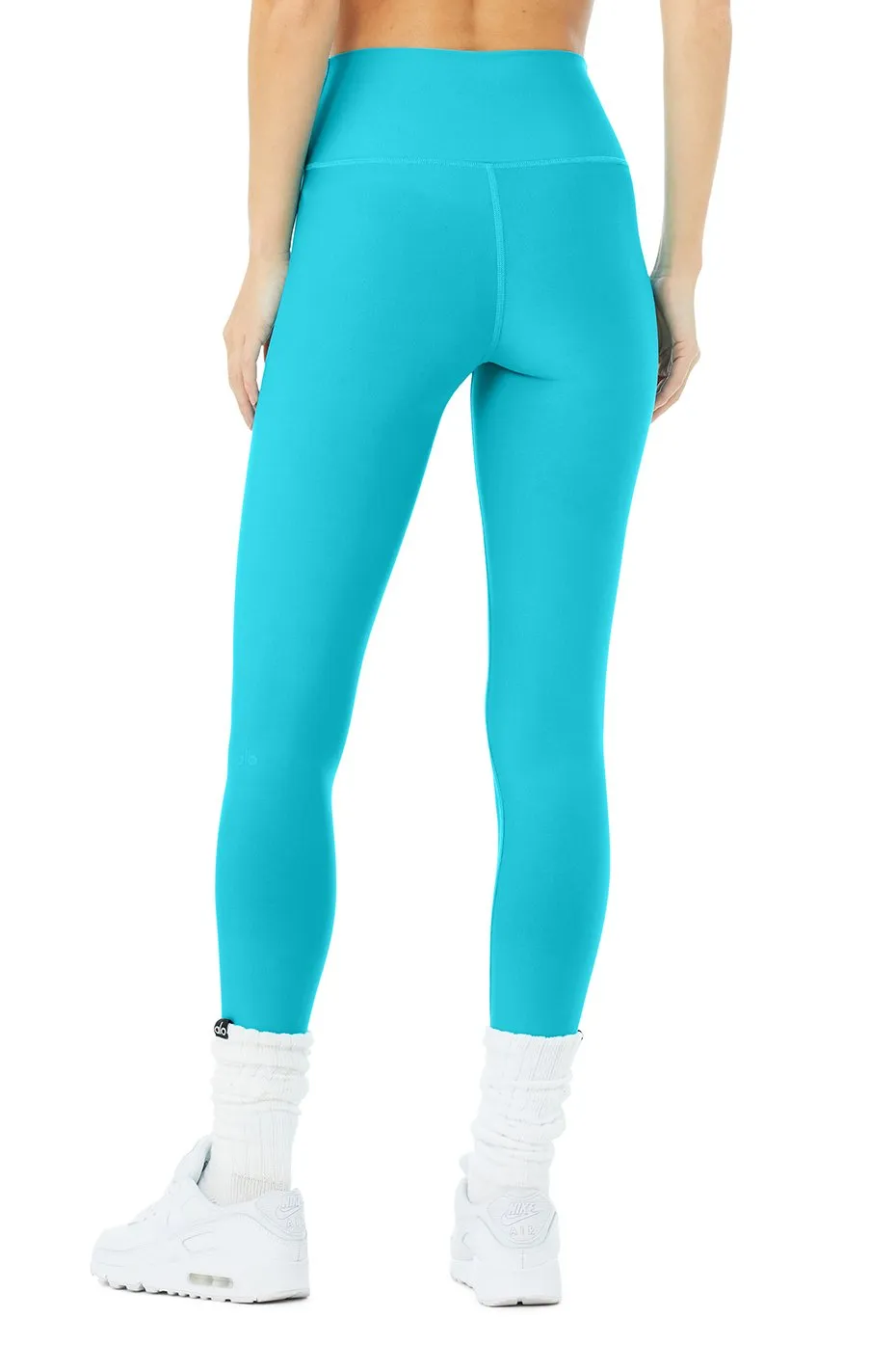 High-Waist Airlift Legging - Bright Aqua