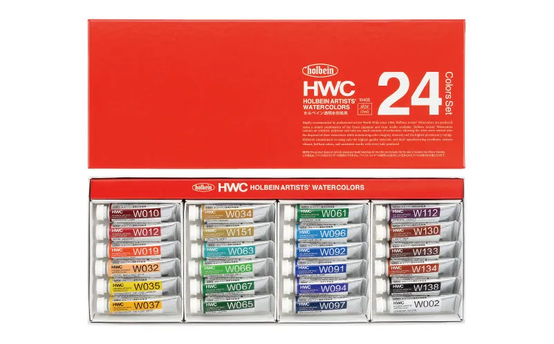 Holbein Watercolor 5ml Set of 24
