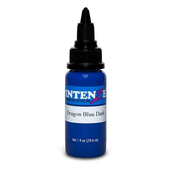 Intenze Dragon Blue Dark Ink