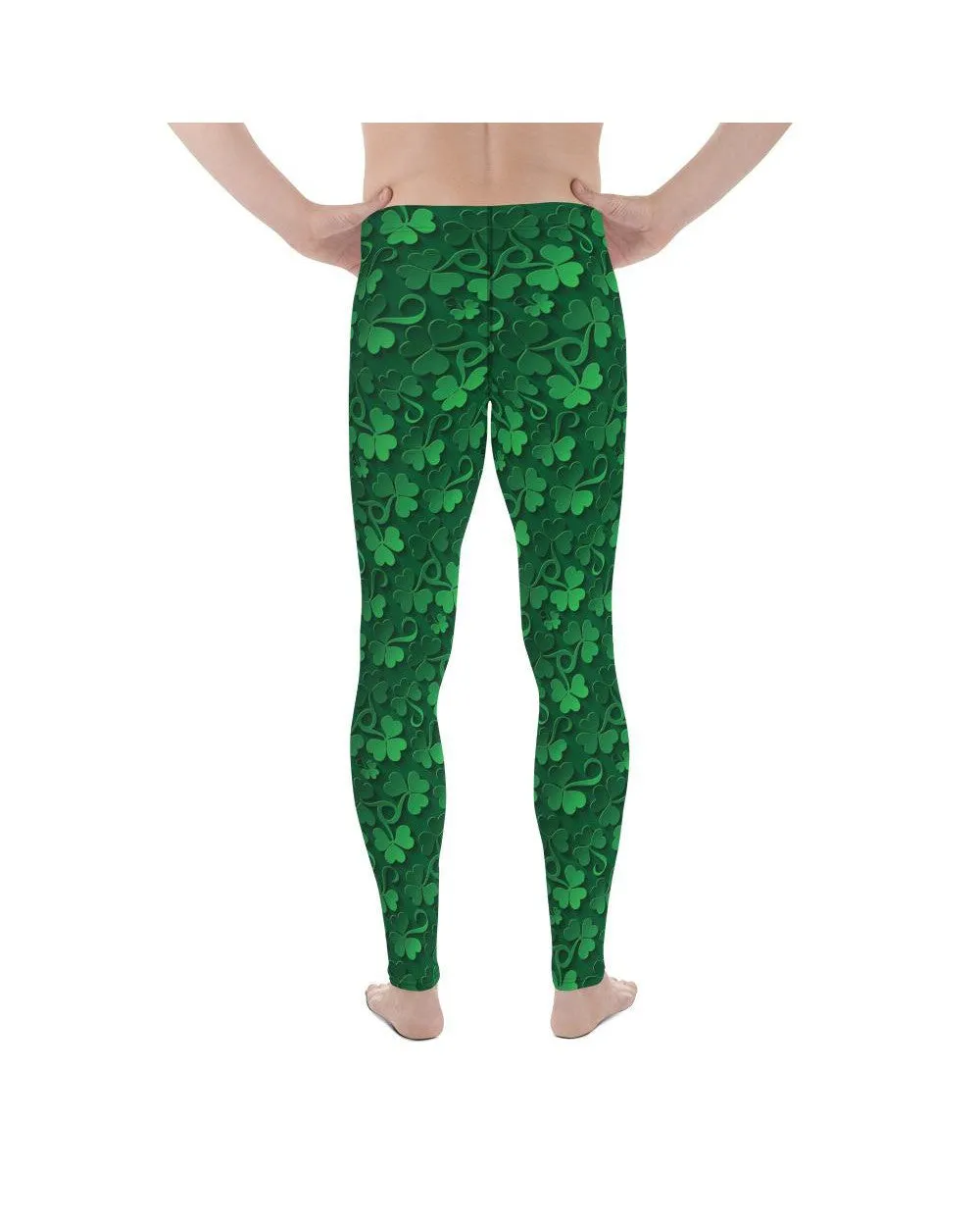 Irish 3D Shamrocks Meggings
