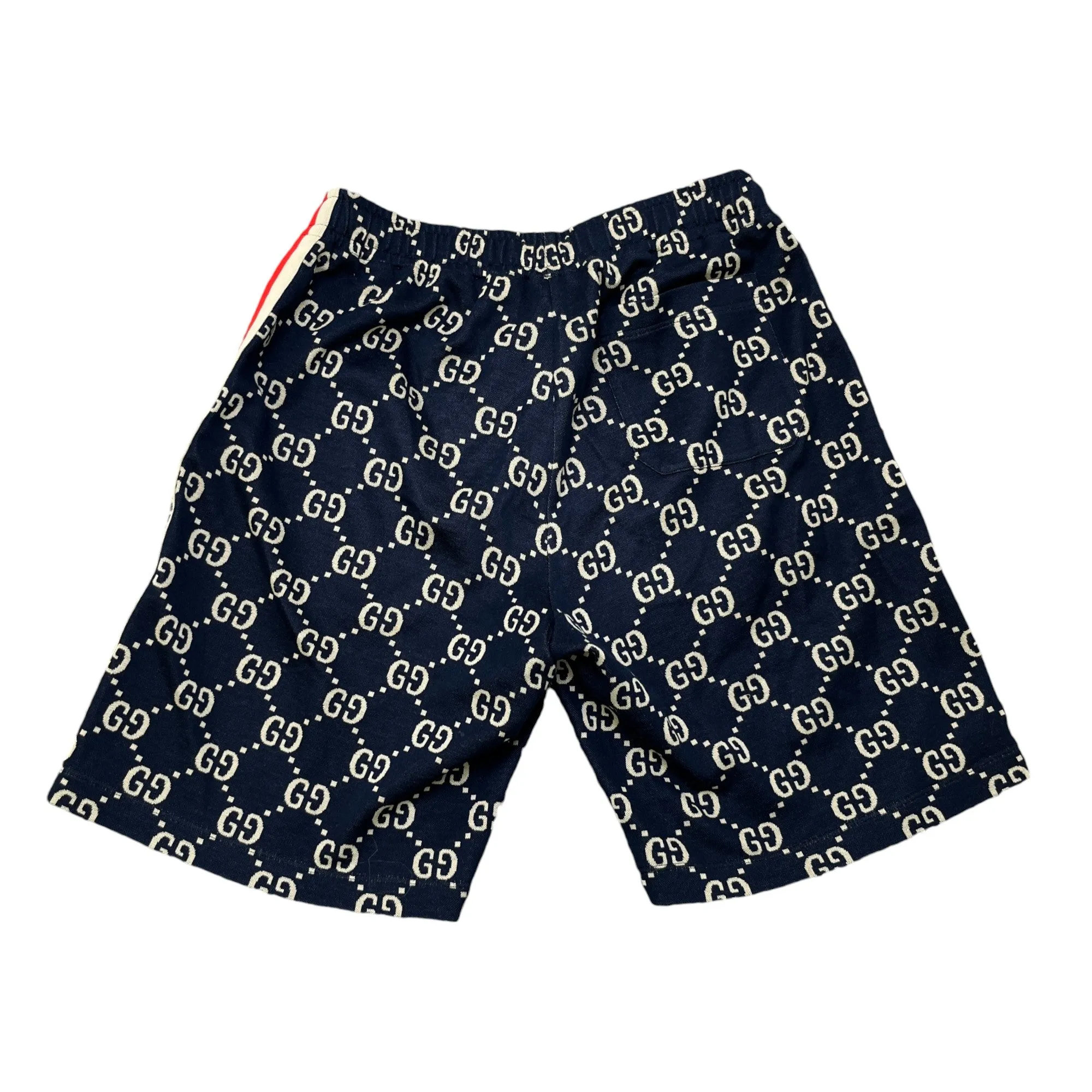 Men's Gg Jacquard Shorts Navy Size S