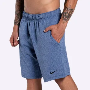 Nike - Yoga Dri-FIT Men's Shorts - DEEP ROYAL BLUE/HEATHER/BLACK