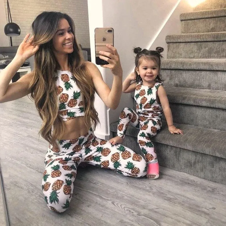 Pineapple Yoga Set