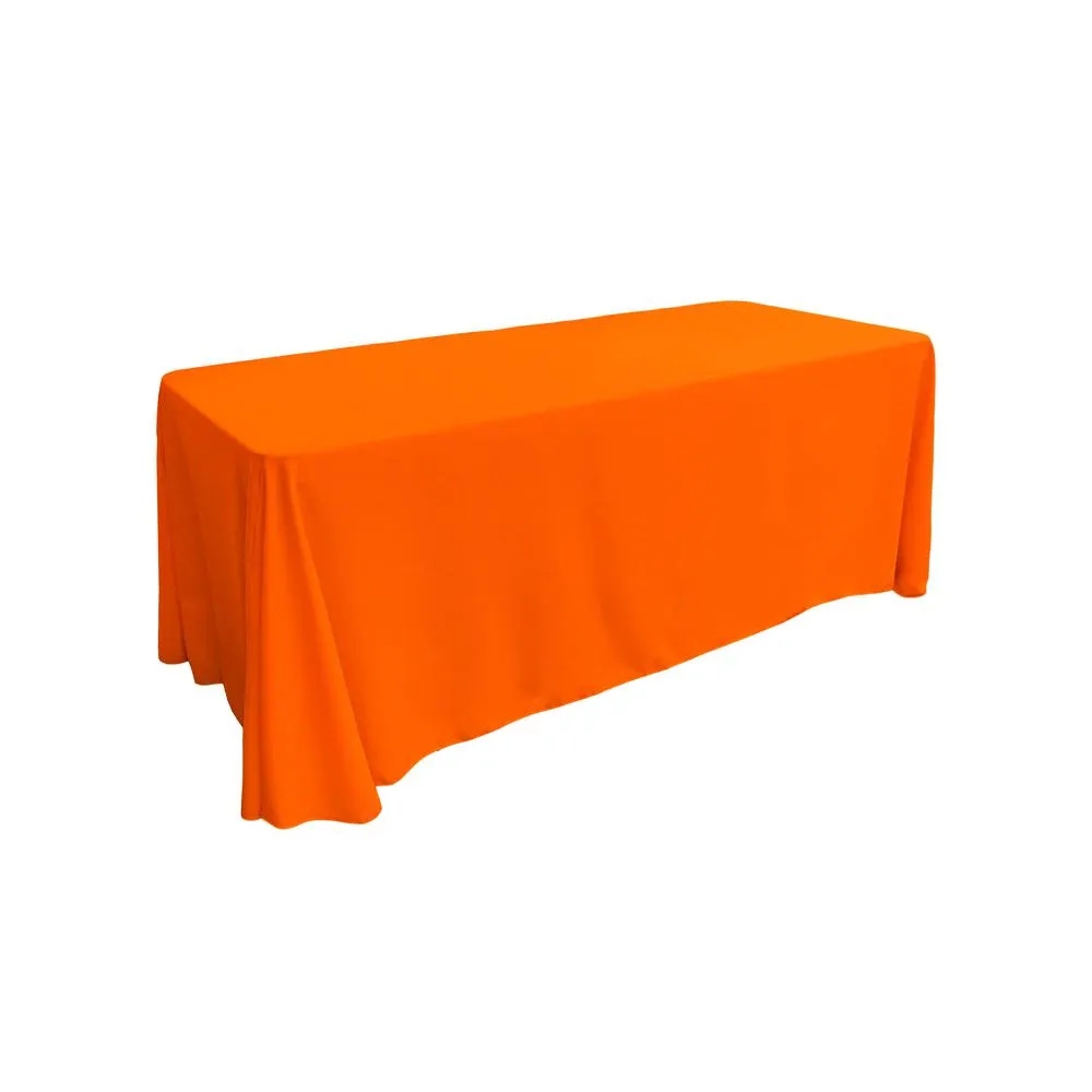 Pumpkin Polyester Tablecloth