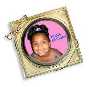 Round Custom Chocolate Party Favors