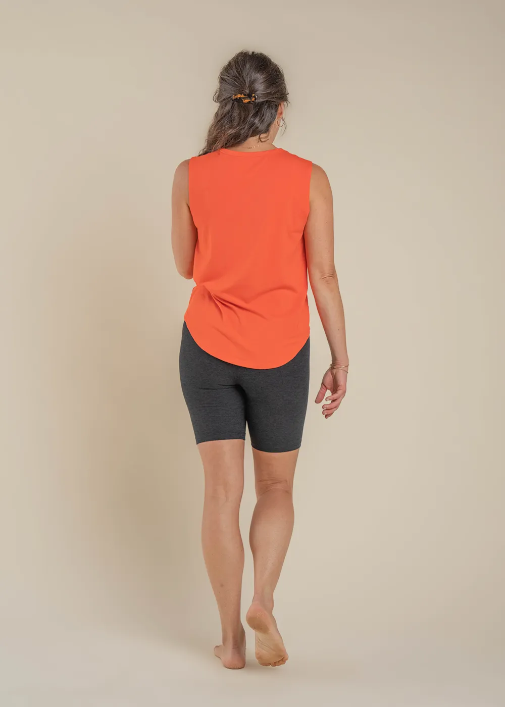 Scoop Tank - Red Poppy