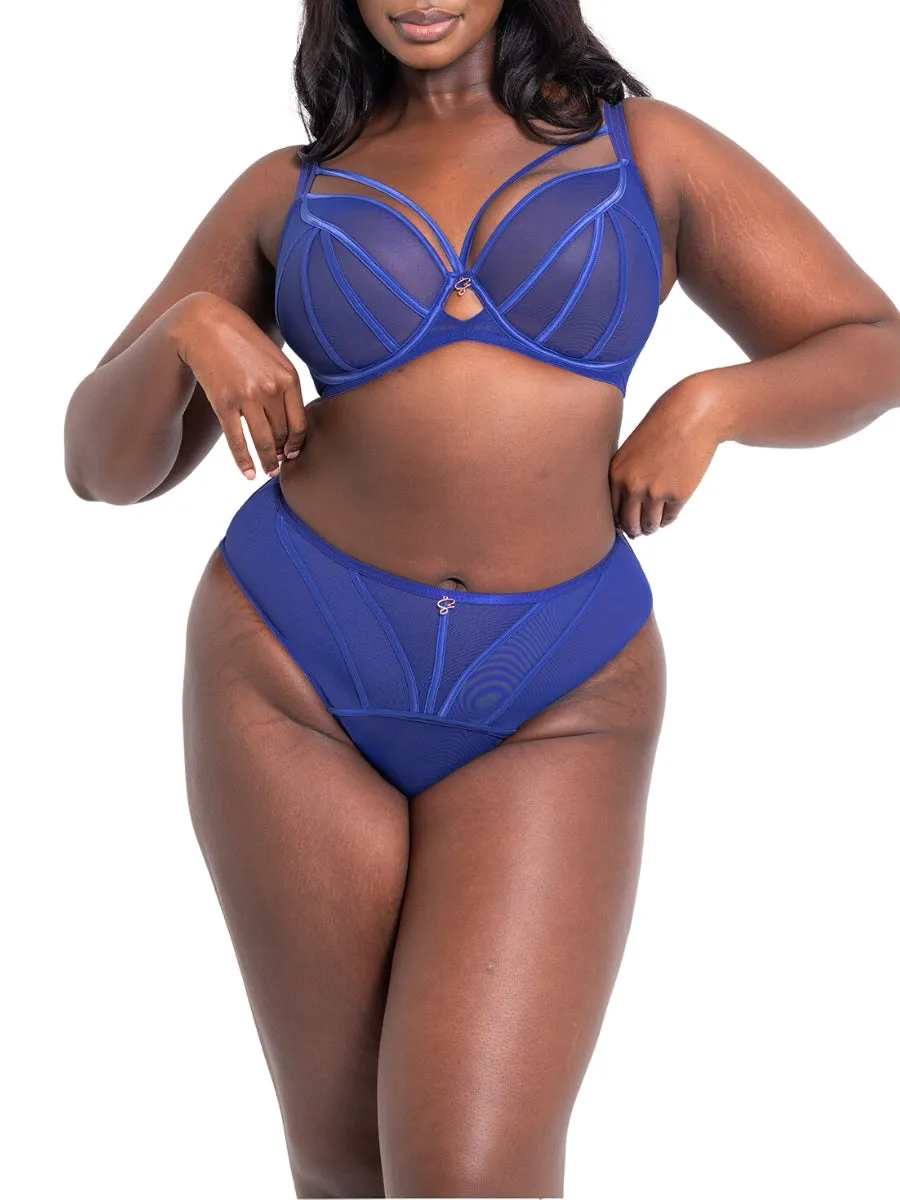 Senses Plunge Bra - Ultraviolet