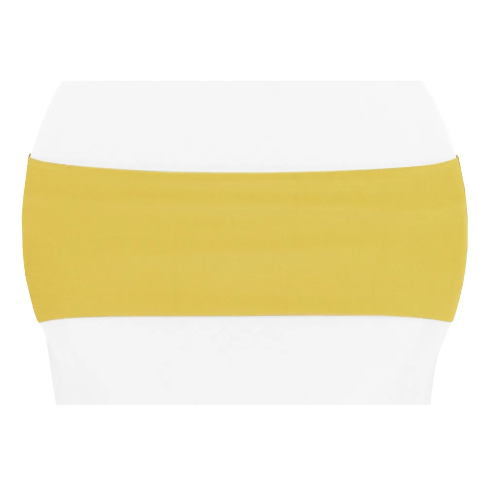 Spandex Chair Band - Gold