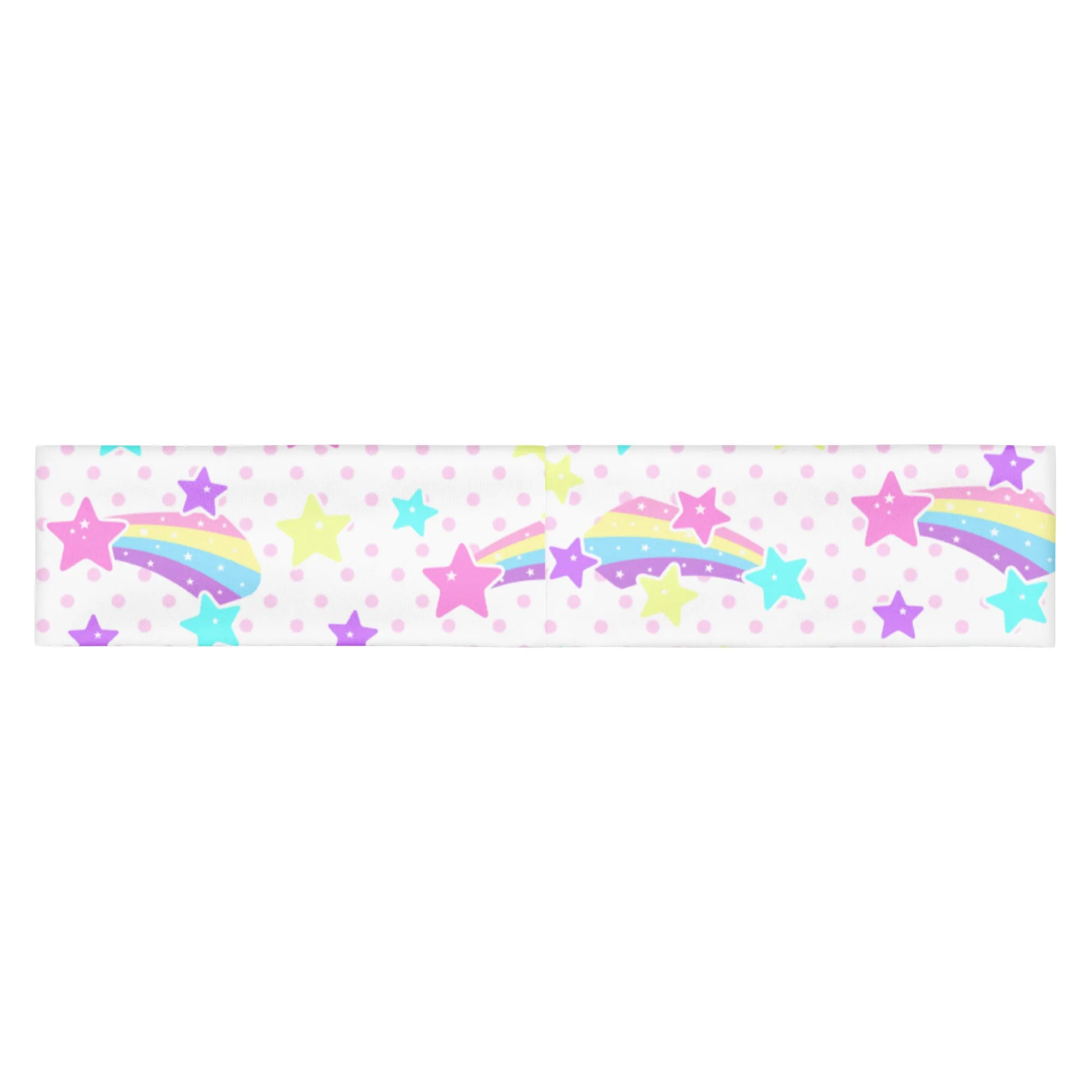 Starry Party White Stretchable Headband