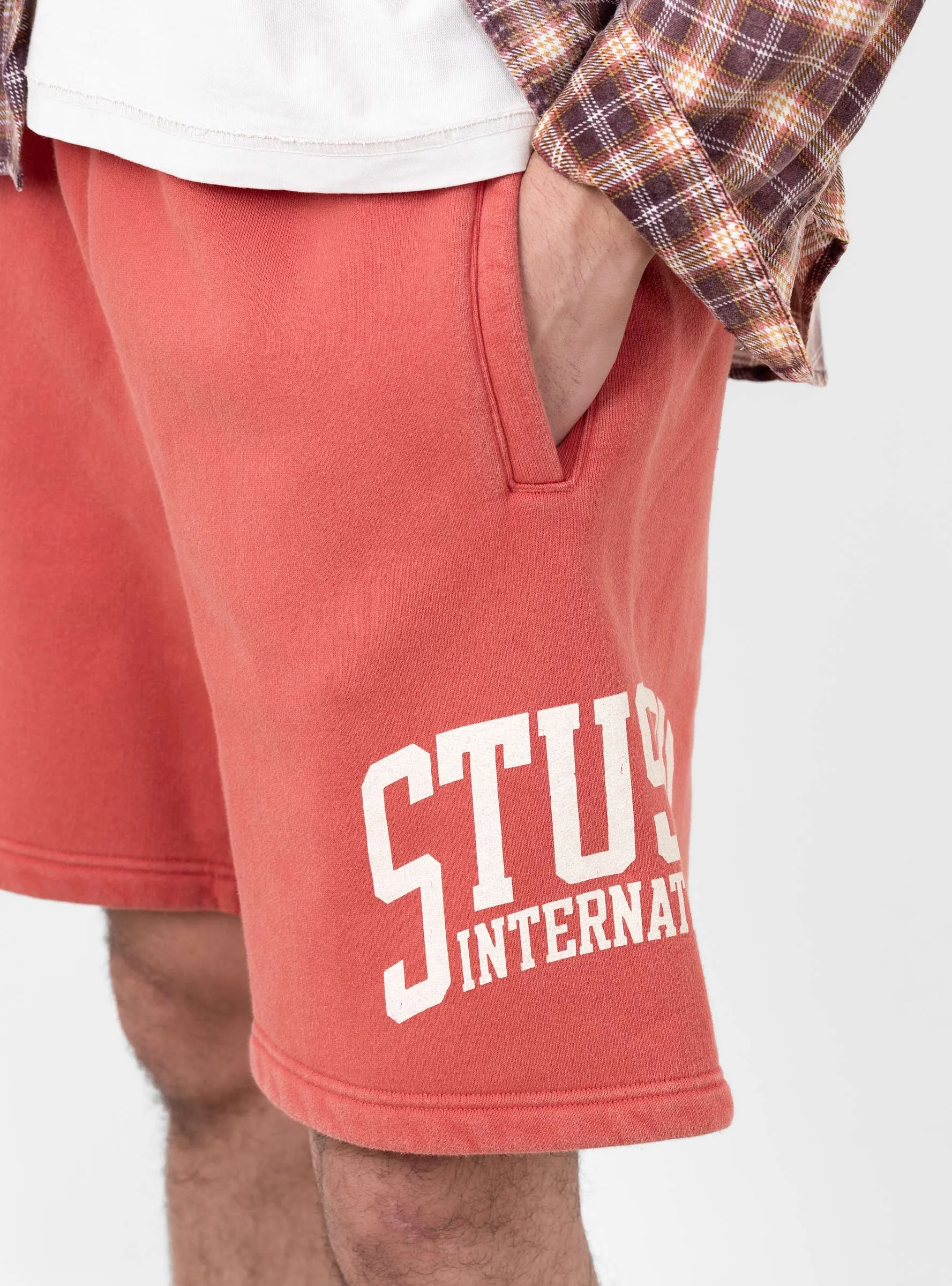 Stussy Intl Short Washed Red