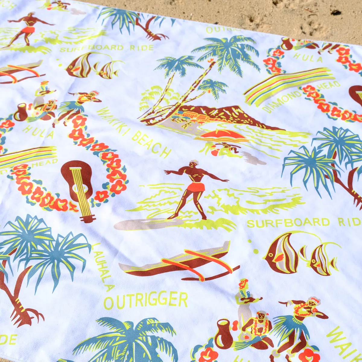 Surfboard Ride Anywhere Towel