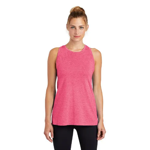 Tetter Totter Cir. Sport-Tek ® Ladies PosiCharge ® Tri-Blend Wicking Tank LST402