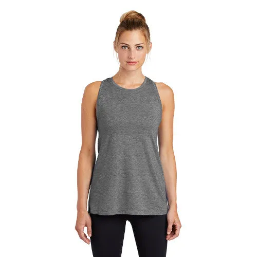 Tetter Totter Cir. Sport-Tek ® Ladies PosiCharge ® Tri-Blend Wicking Tank LST402