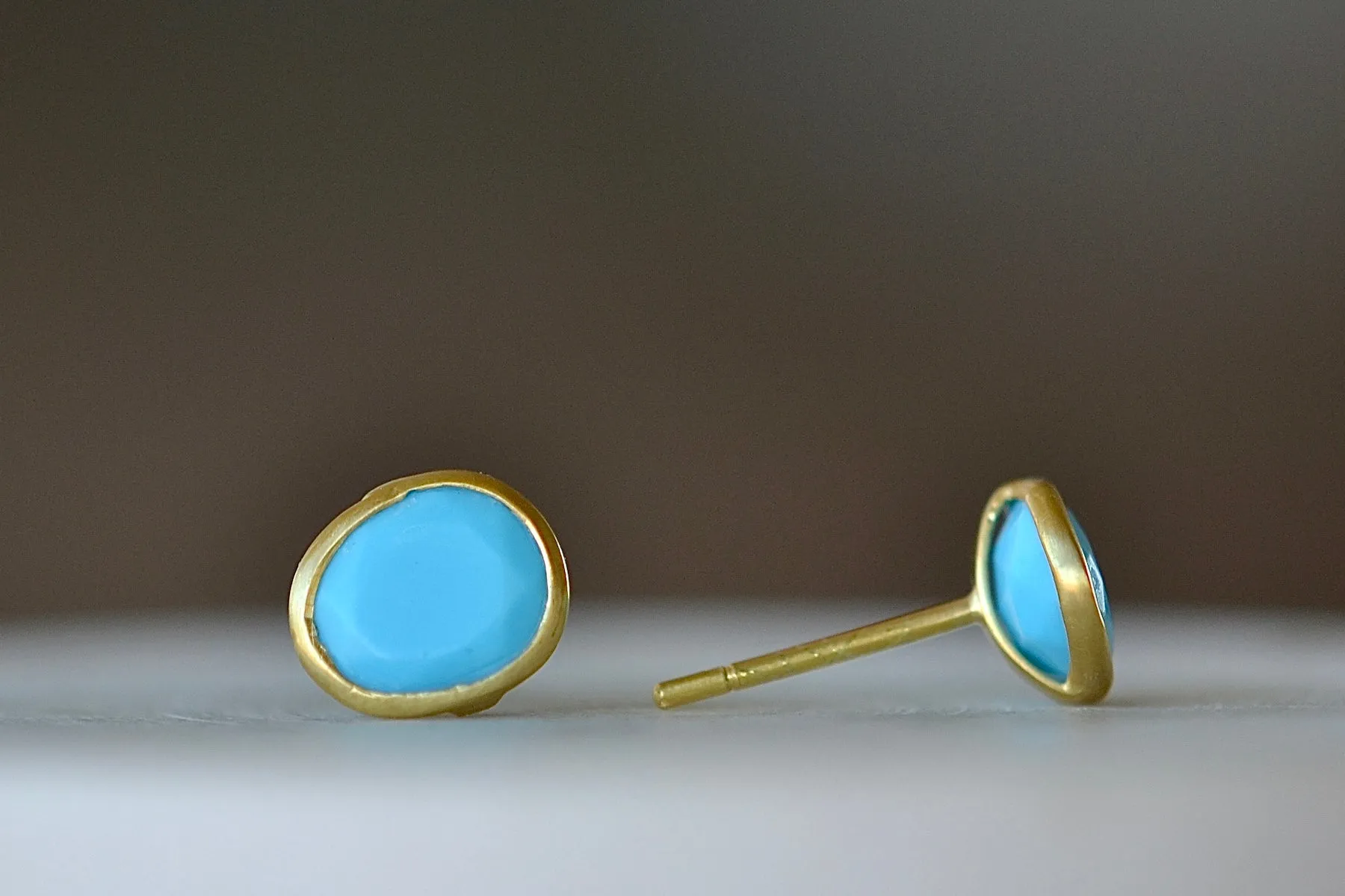 Turquoise Classic Studs