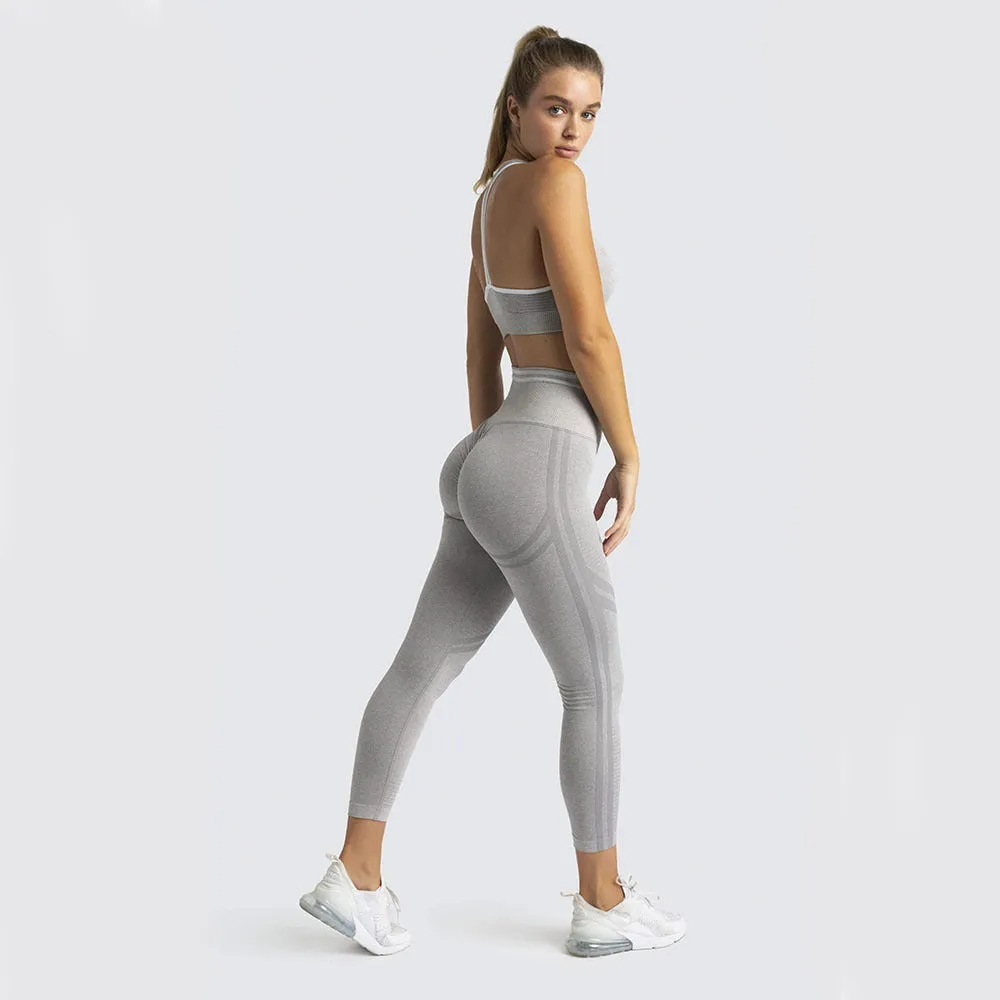 Wholesale High-waist Sports Bra & Pants Suit
