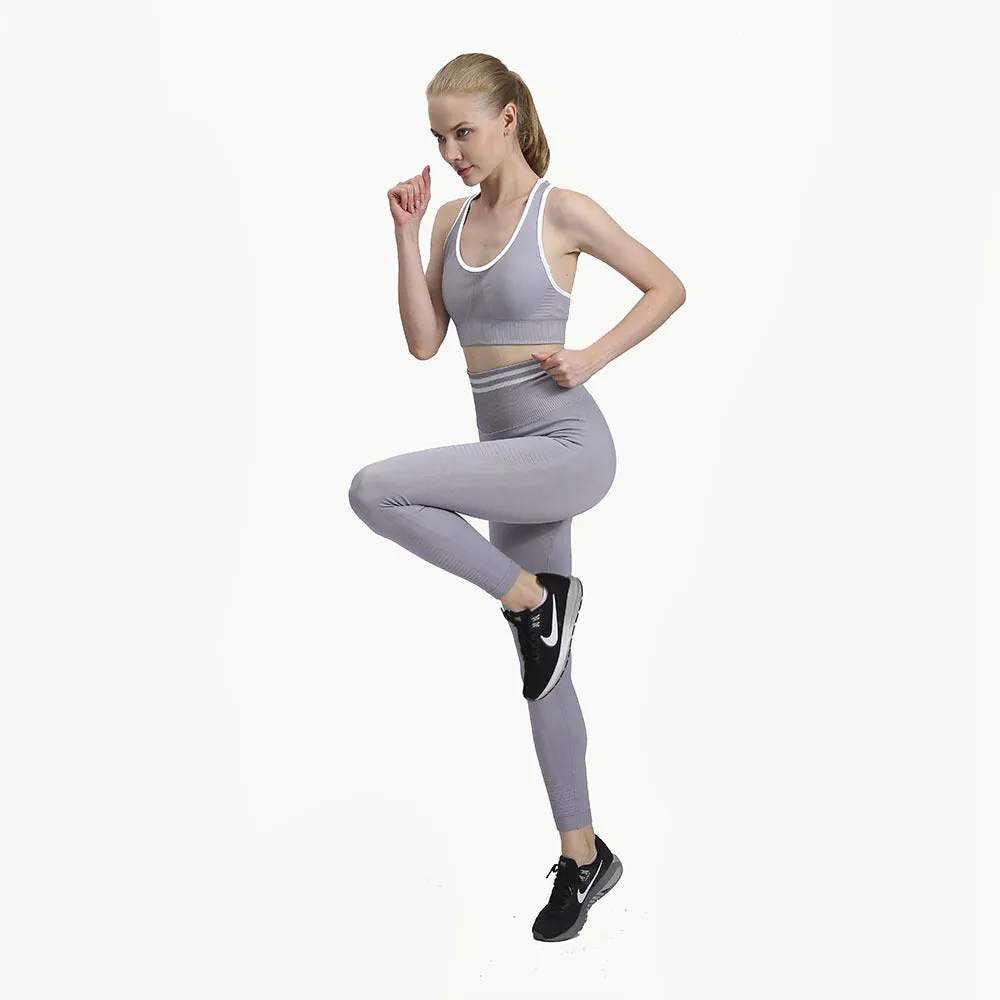 Wholesale High-waist Sports Bra & Pants Suit