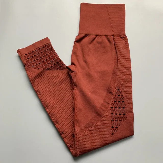 Women Seamless Tummy Control Yoga Pants