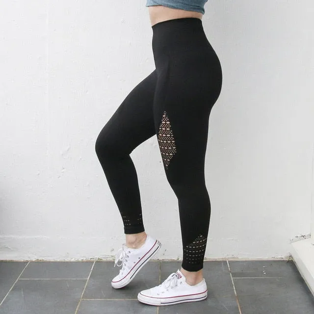 Women Seamless Tummy Control Yoga Pants