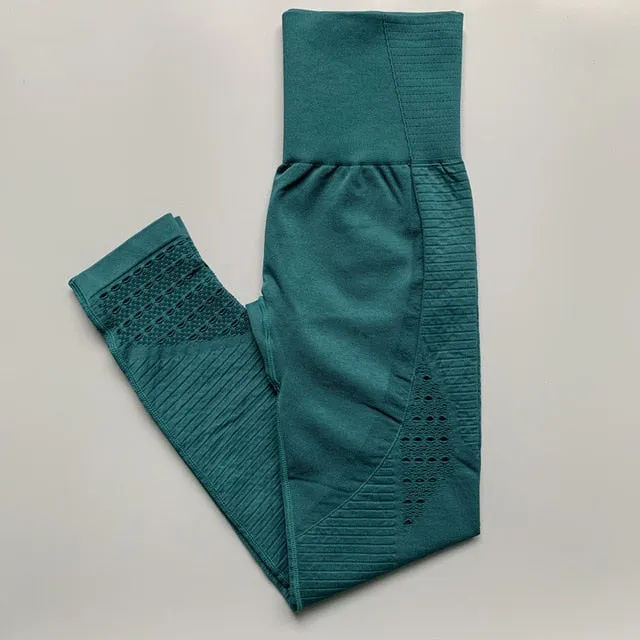 Women Seamless Tummy Control Yoga Pants