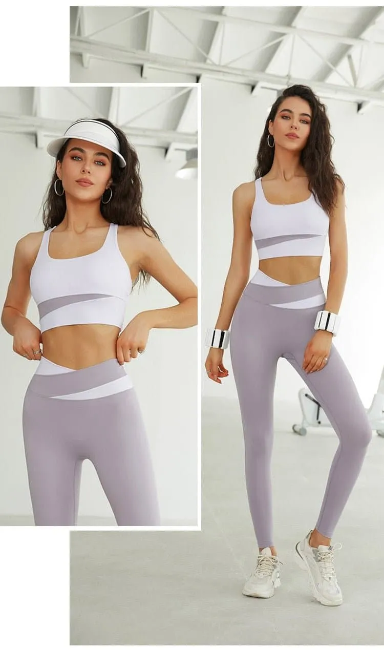 Yoga Fitness Suit - Stylish and Breathable Yoga Set with Quick-Drying Fabric