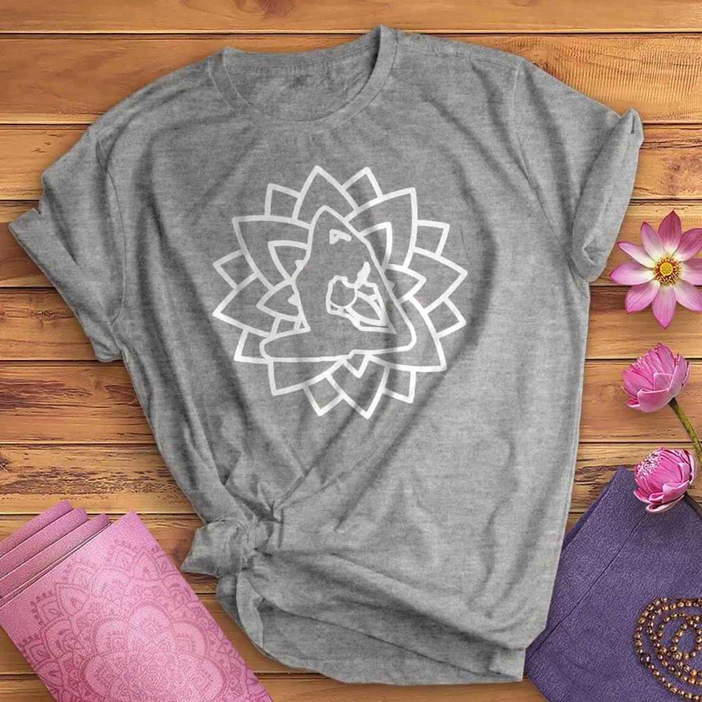 Yoga Pose Lotus Tee