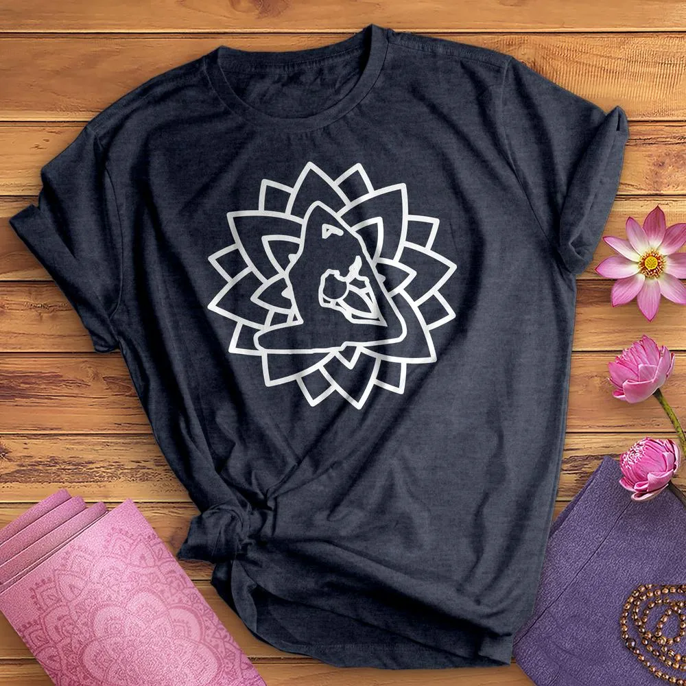 Yoga Pose Lotus Tee