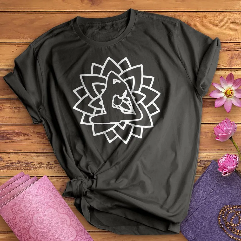 Yoga Pose Lotus Tee