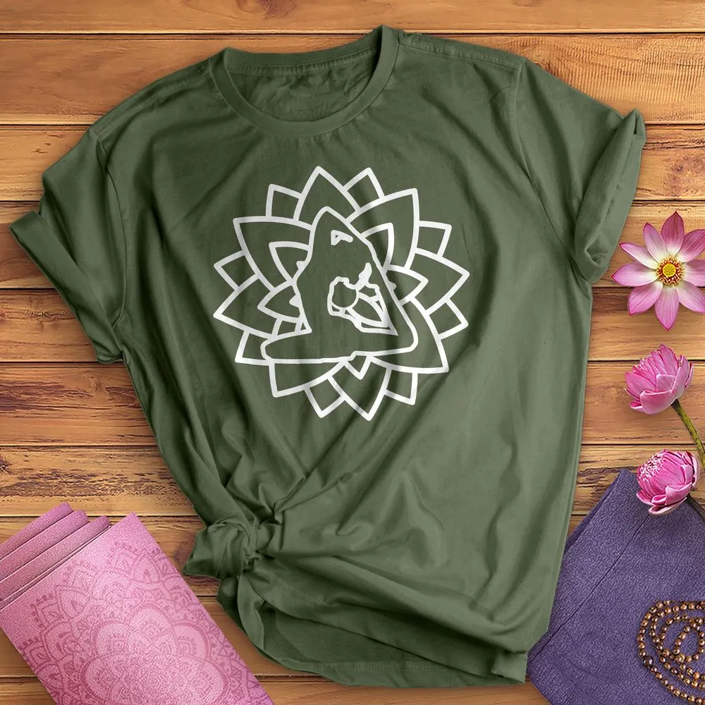 Yoga Pose Lotus Tee