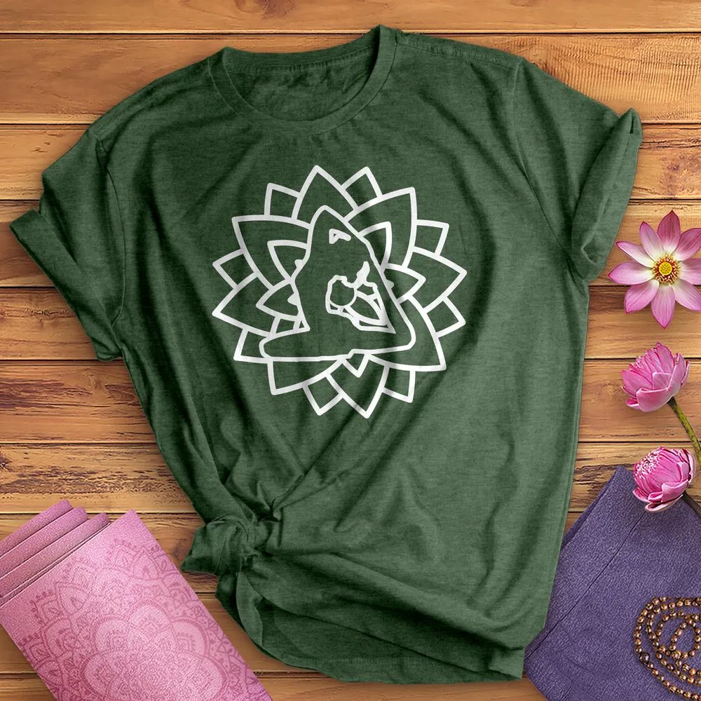 Yoga Pose Lotus Tee