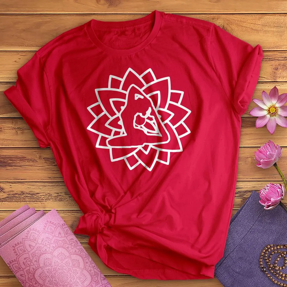 Yoga Pose Lotus Tee