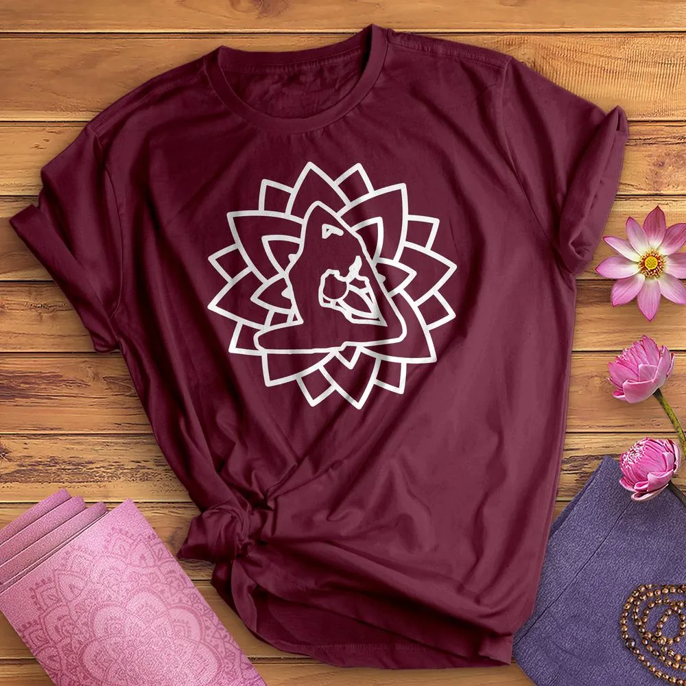 Yoga Pose Lotus Tee