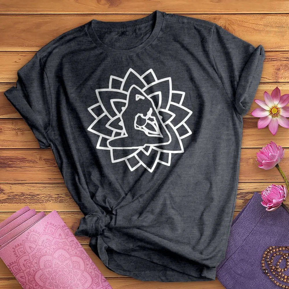 Yoga Pose Lotus Tee