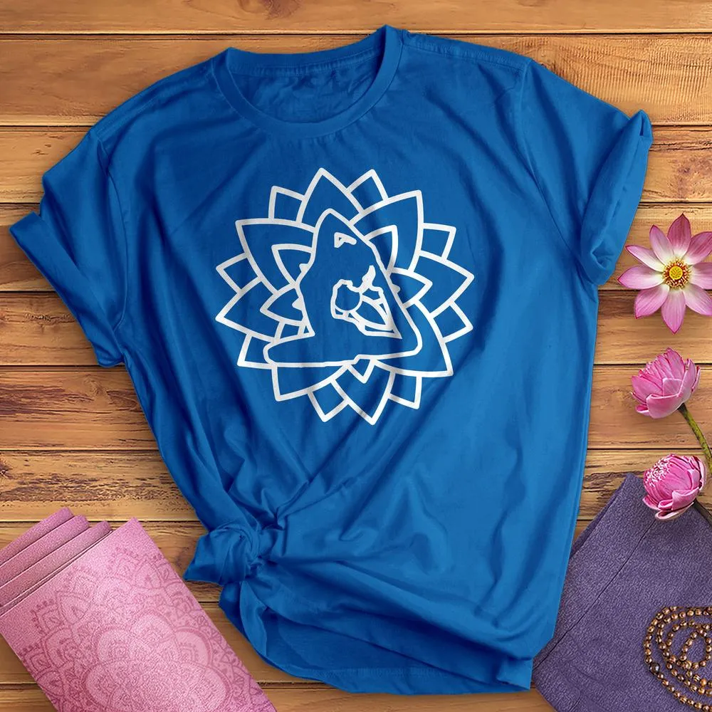 Yoga Pose Lotus Tee
